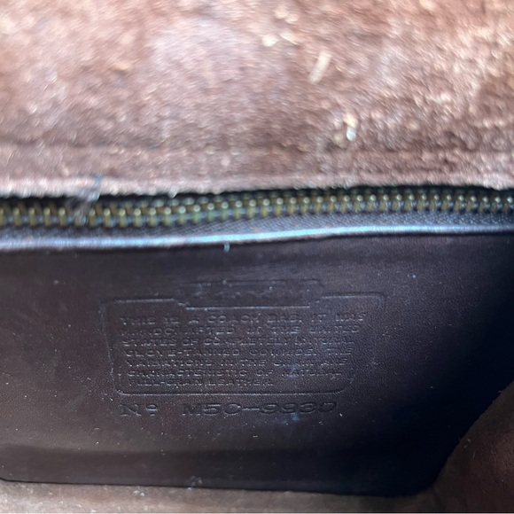 Vintage Coach 9930 Murphy Crossbody Bag in Mahogany Leather - Picture 5 of 10